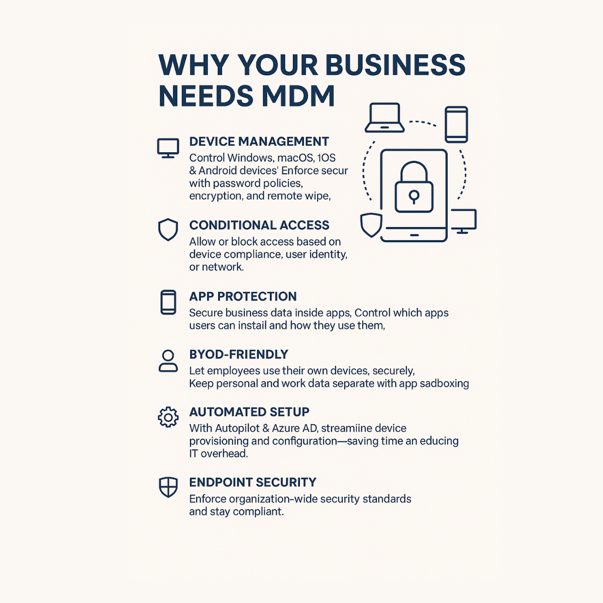 🎯 Why WinMethods Recommends MDM for Your Business